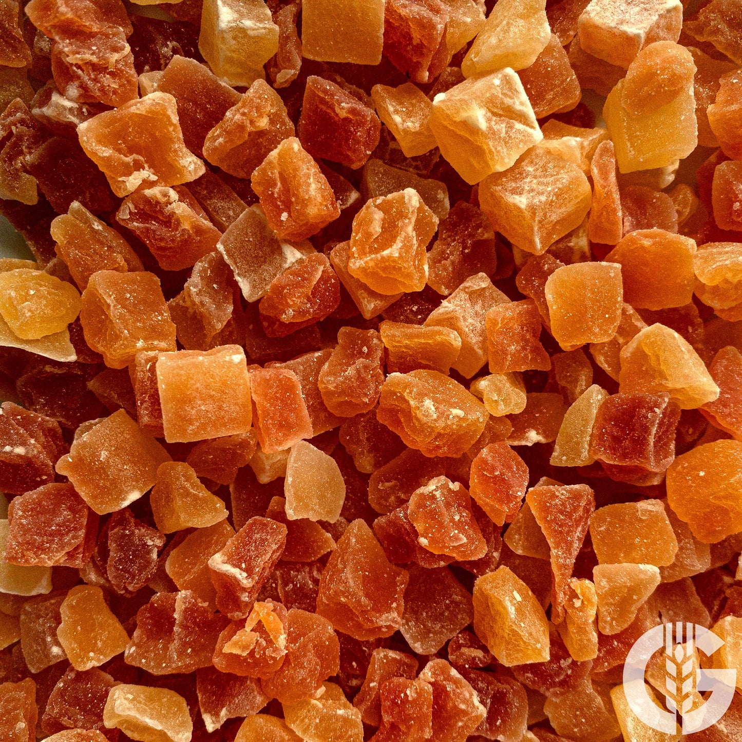 Papaya Würfel