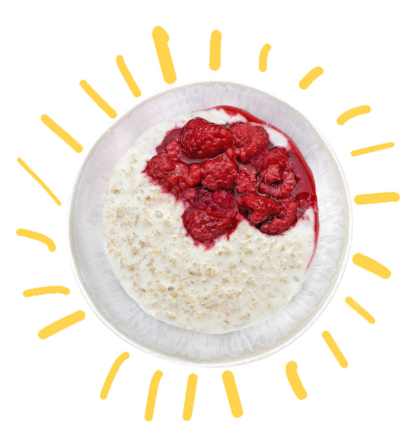 Heiße Porridge Liebe