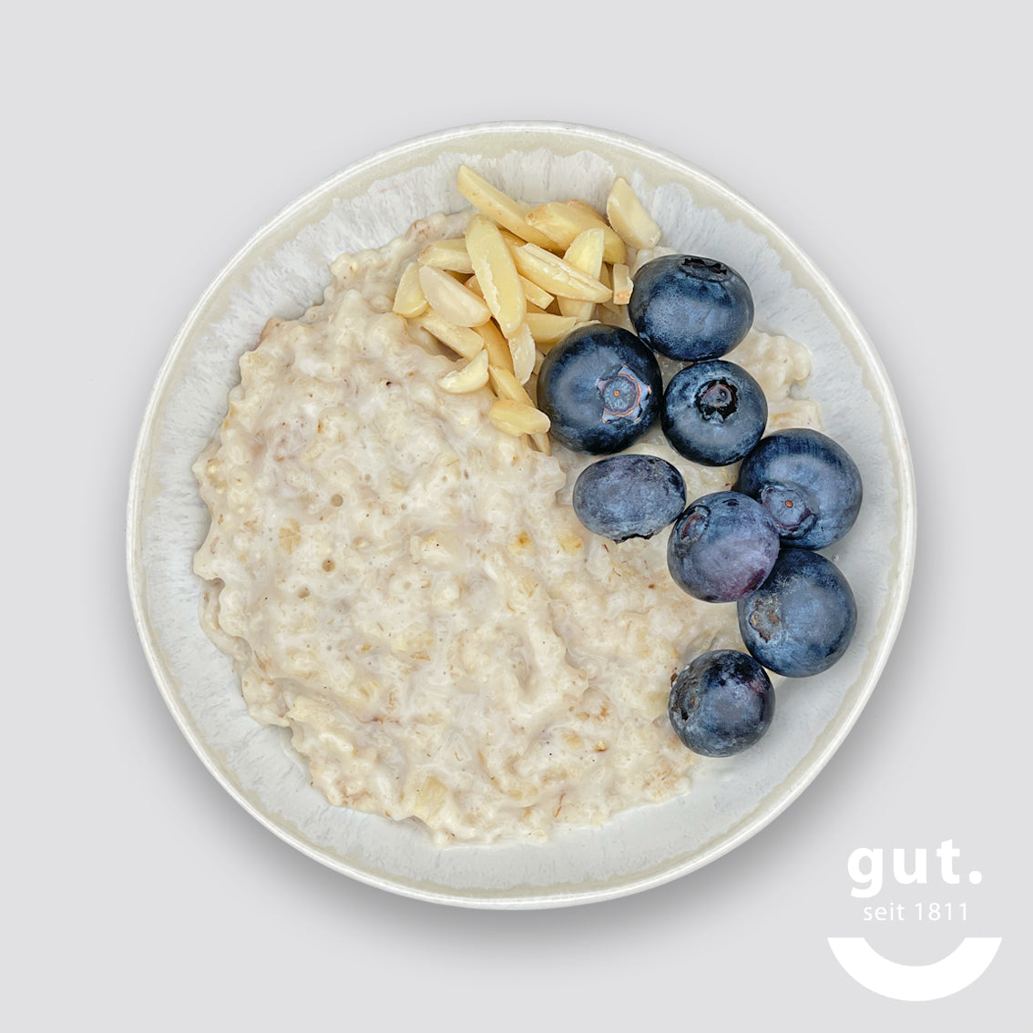 Porridge Blaubeer Mandel Vanille